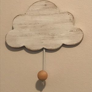 Wooden coat or towel hooks